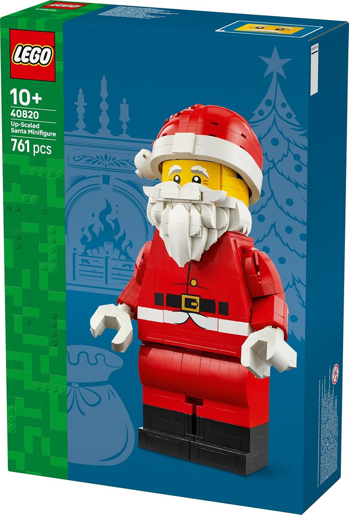 LEGO 40820 Santa Deluxe Minifigure, Toy Blocks, Boys, Girls, Ages 1...