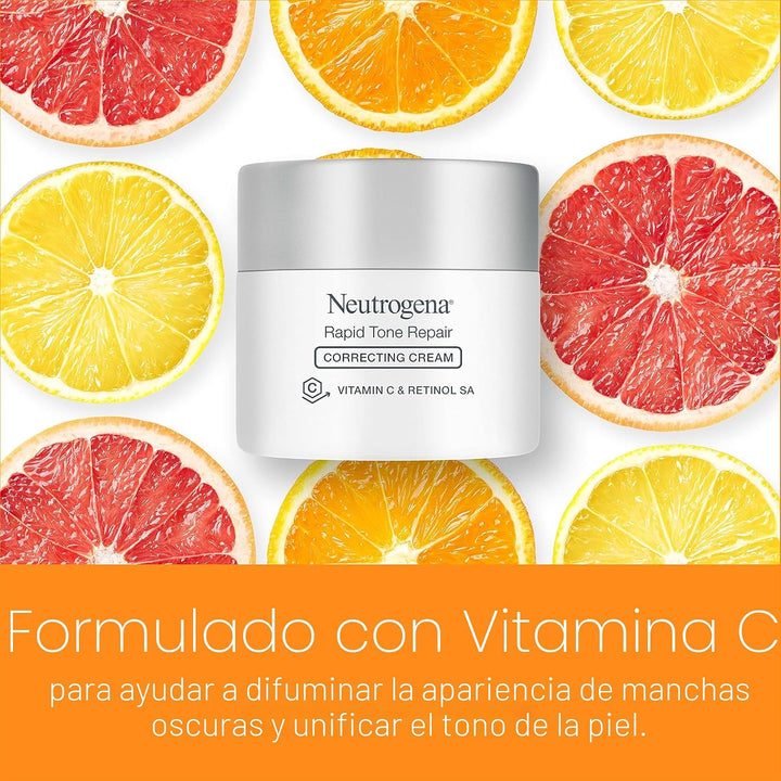 Neutrogena Crema hidratante facial Rapid Tone Repair Retinol + vita...
