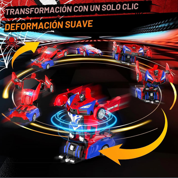 Auto a control remoto con transformación de un botón, autos RC que...