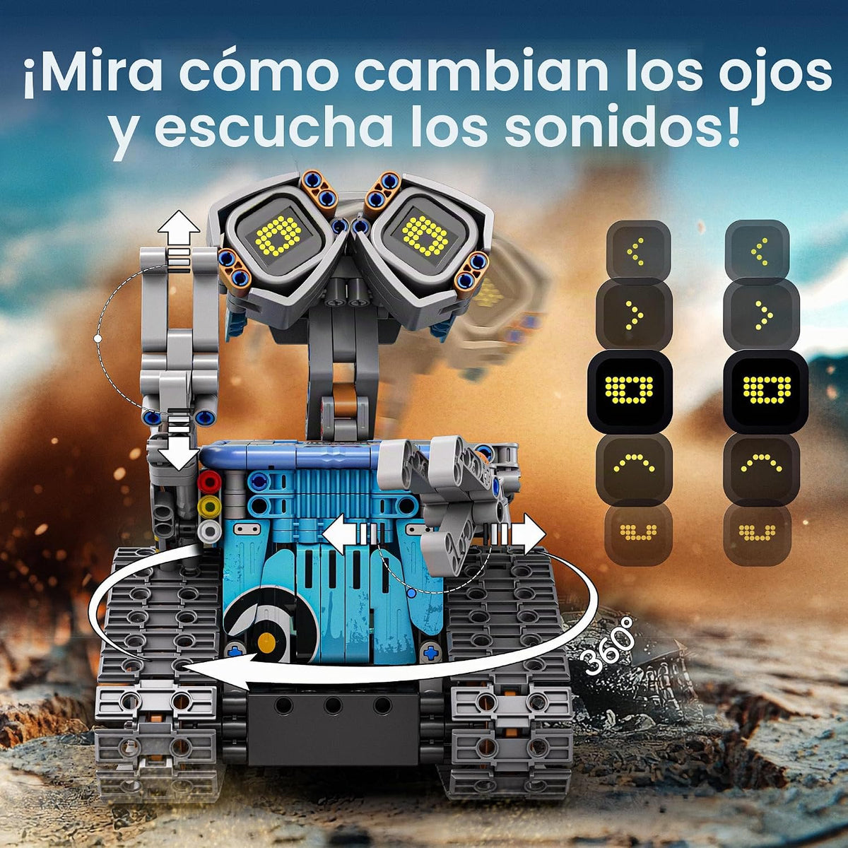 Sillbird Kit de robot de construcción, regalos STEM para niños de 8 a 13