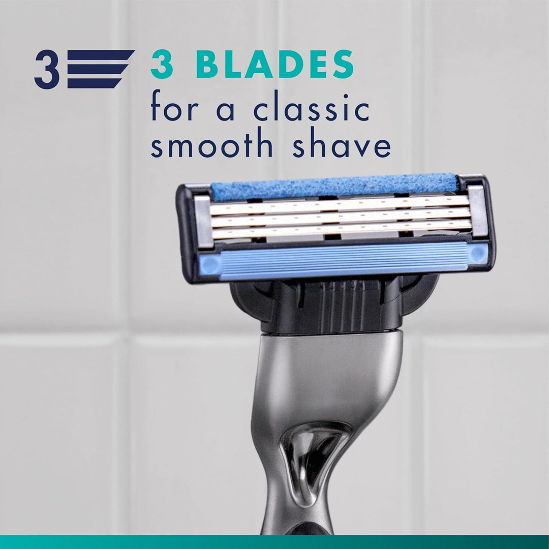 Gillette Mach3 - Repuestos de navaja para hombres, 15 repuestos de...
