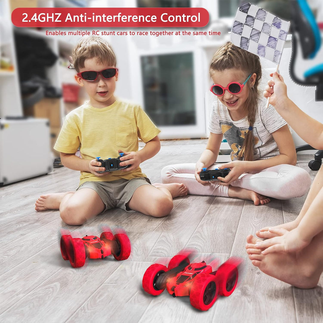 Hamdol Coche de acrobacias a control remoto para niños de 6 a 12 añ...