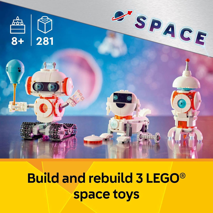LEGO Creator 31164 - Robot espacial 3 en 1 kit de juguete