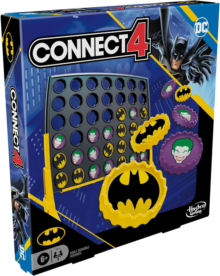 Connect 4 Batman Game Juego 4 en fila con temática de