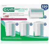 GUM Soft-Picks Original, púas dentales fáciles de usar para limpiez...