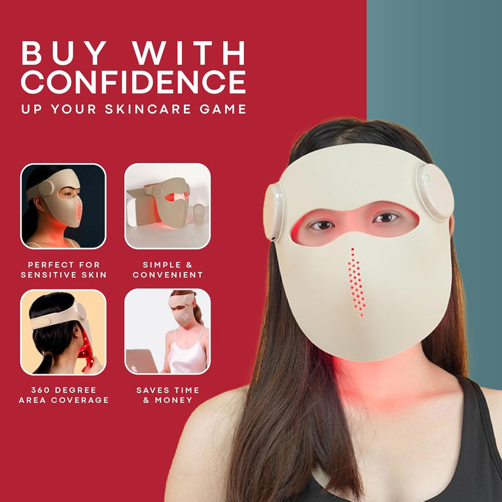 American Wellness Authority Terapia de luz roja para la cara \u2013...