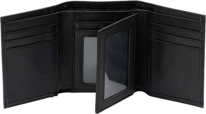 baotuiok Billetera de cuero para hombre, con bloqueo RFID, cartera...