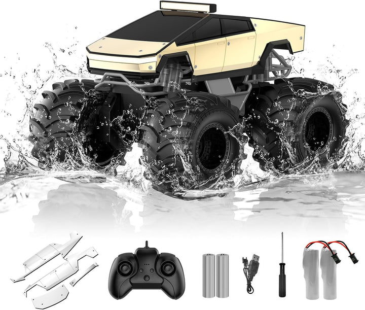 Coche de control remoto para niños, juguetes de camiones monstruo 1...