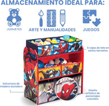 Delta Children Organizador de juguetes multicompartimiento, Marvel...