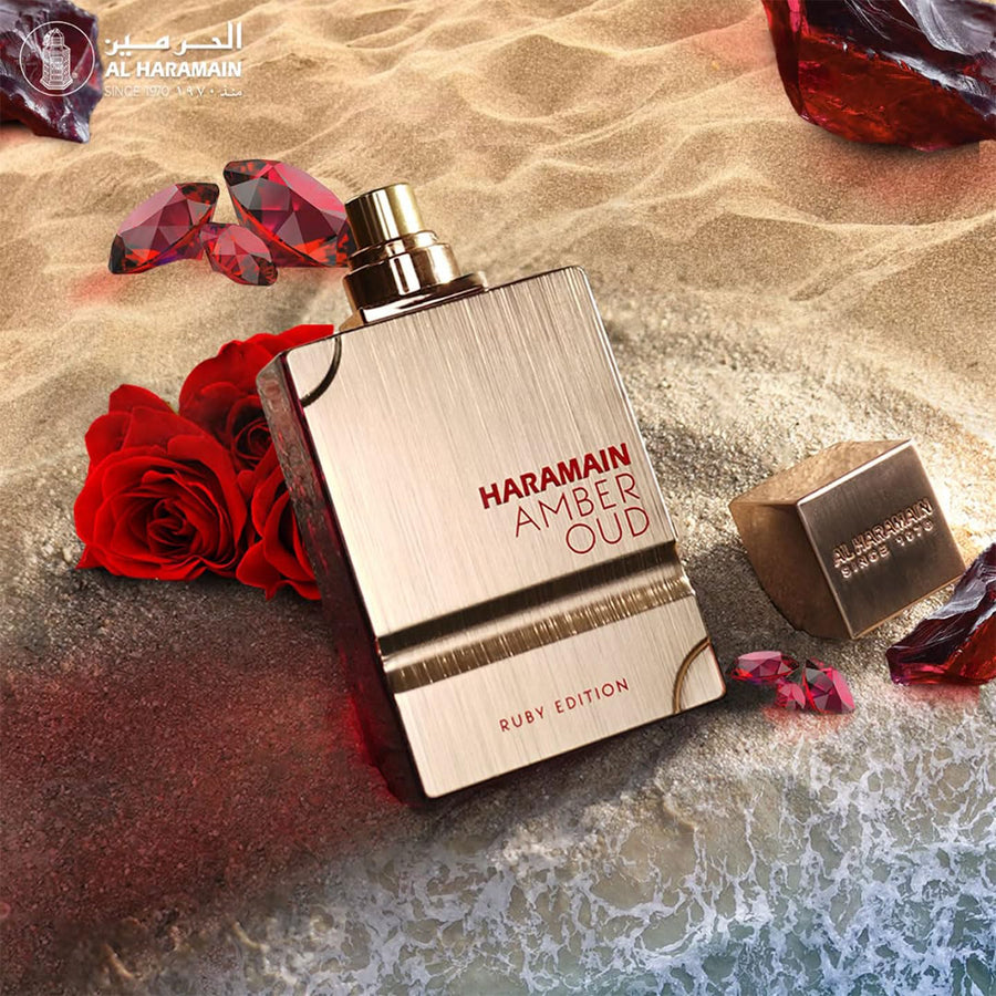 Al Haramain Amber Oud Ruby Eau De Parfum Unisex 3.3 onzas