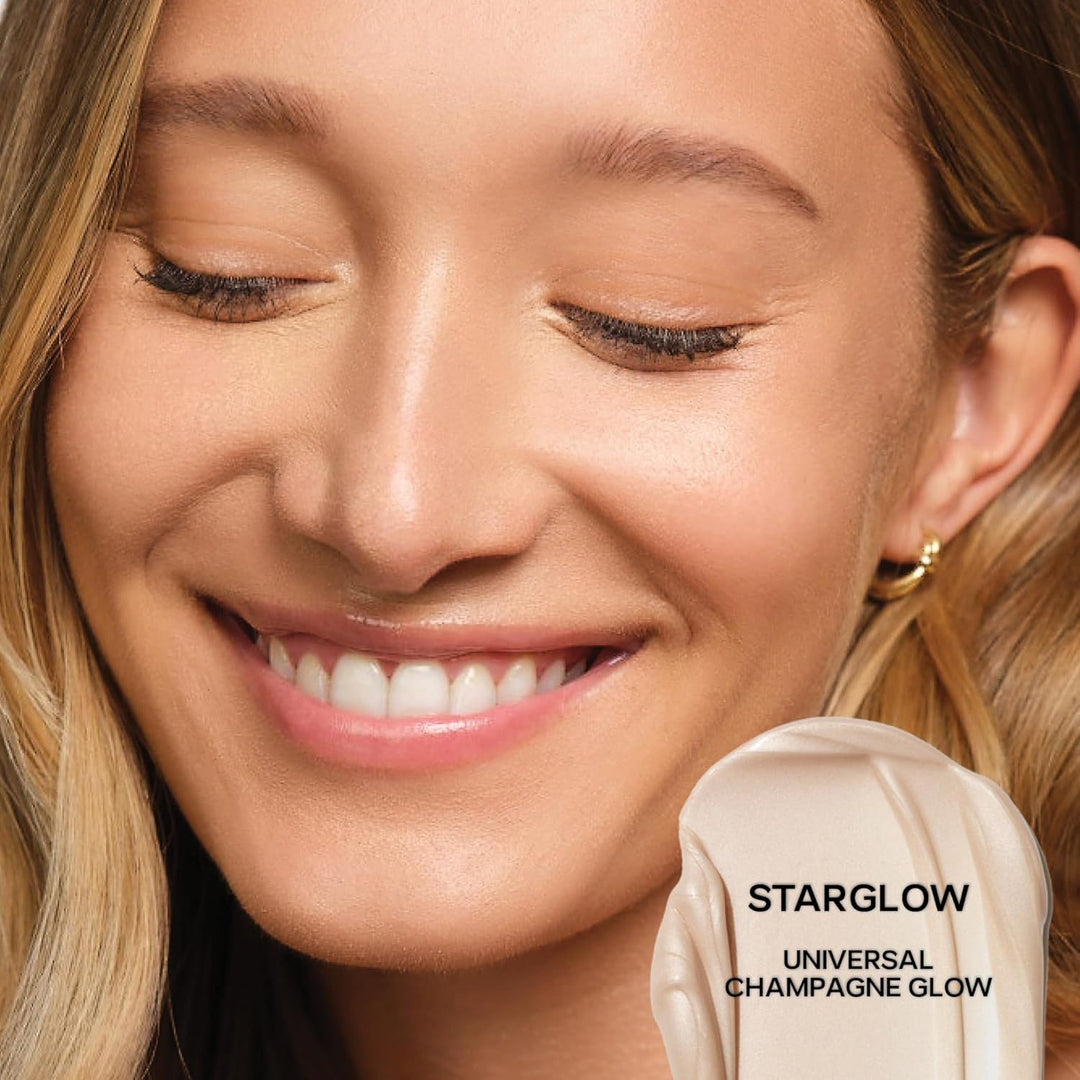 Saie Glowy Super Gel - Prebase de Maquillaje Hidratante y Suero Ilu...