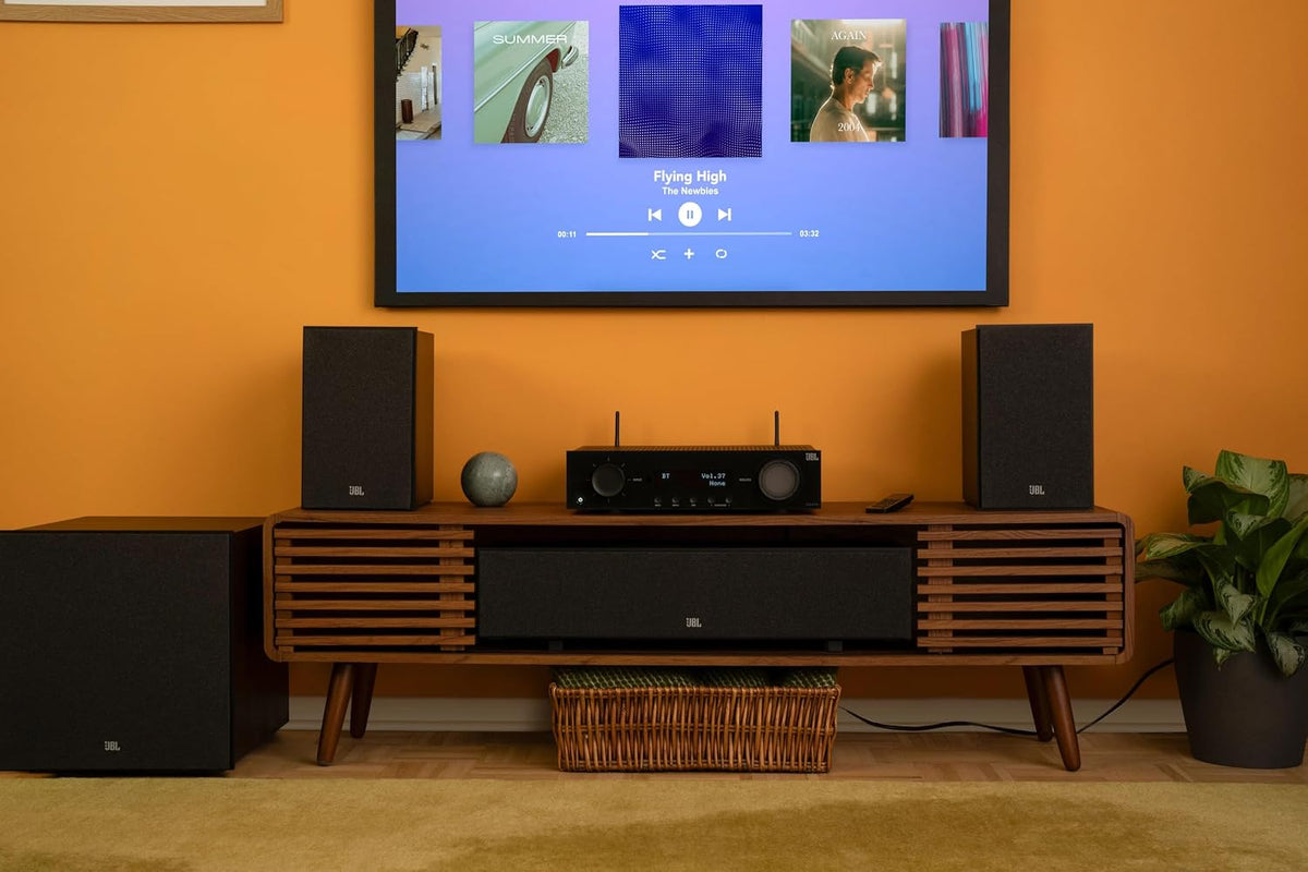 JBL Stage 250B Altavoces de estantería de 5.25" - Par (Espresso)