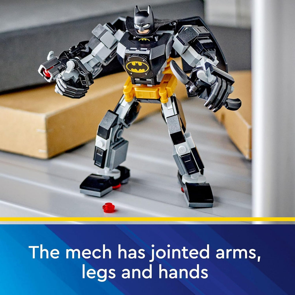 LEGO DC Batman: Armadura Mech de Batman Juguete Superhéroe, figura de acción