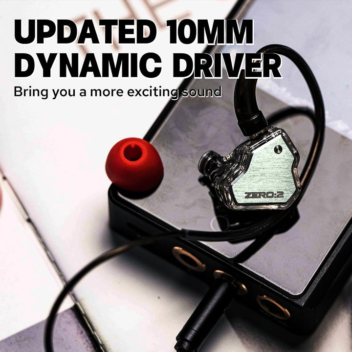 Linsoul 7Hz x Crinacle Zero:2: Monitor de oído intrauditivo, IEM co...