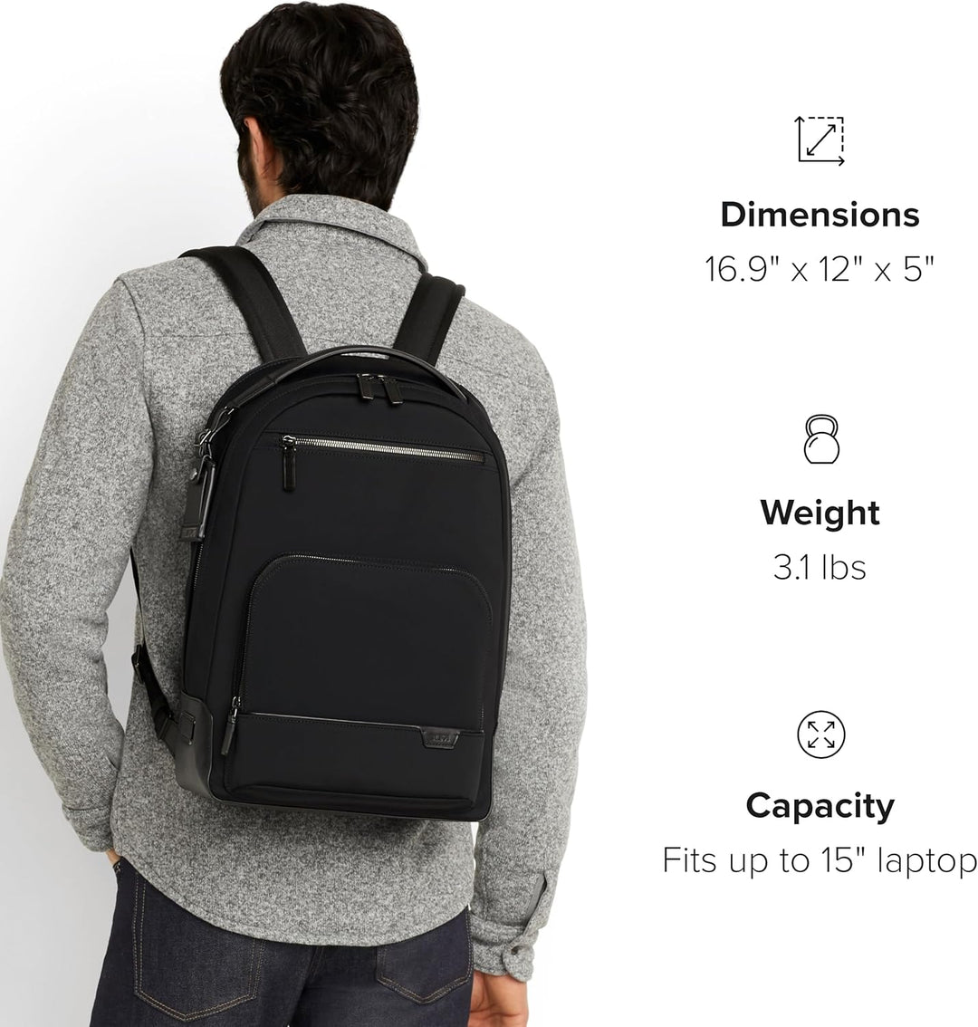 TUMI - Mochila Harrison Warren - Mochila para laptop para hombre qu...