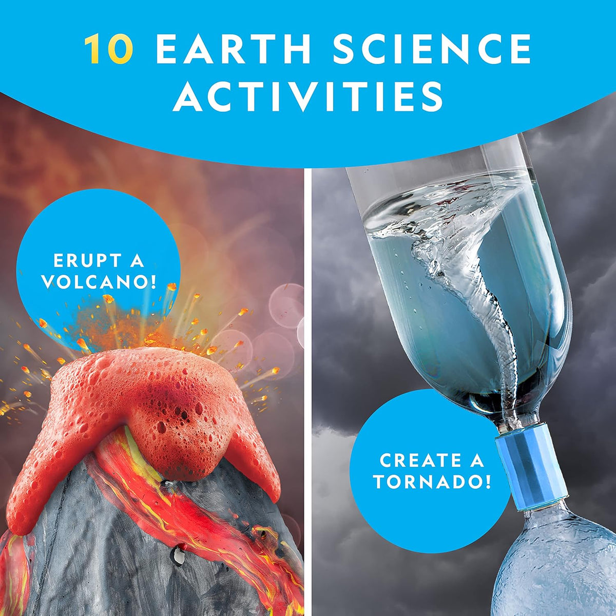 National Geographic Mega Science Lab con 75 experimentos para niños de 8 a