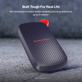 Sandisk SSD portátil de 2 TB, velocidades de lectura de hasta 1000...