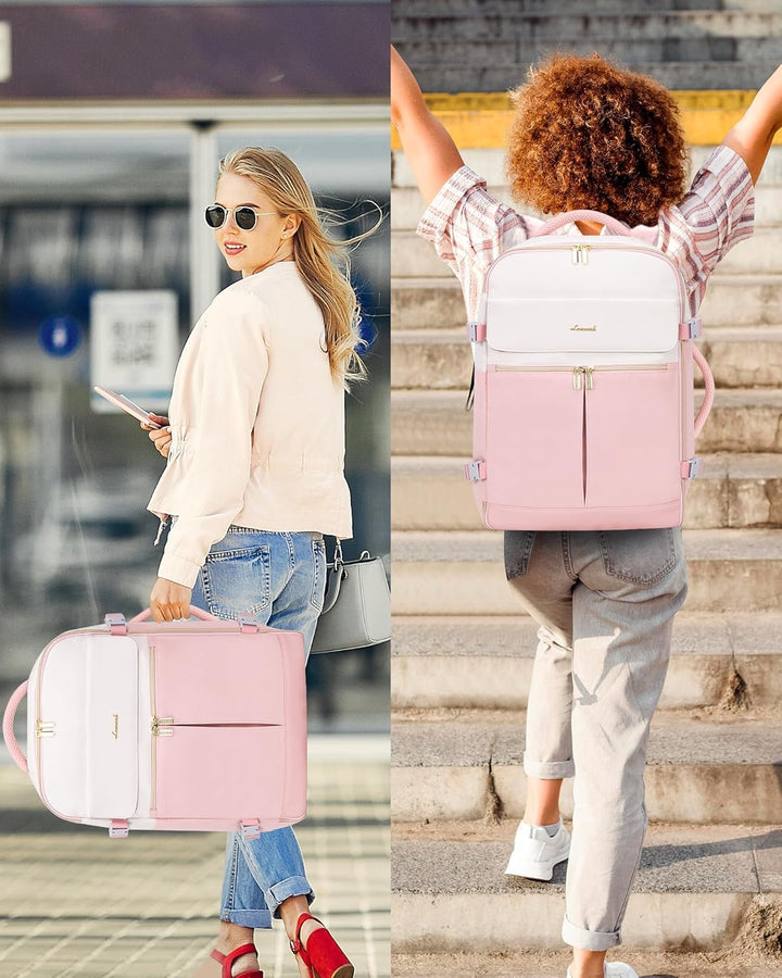 LOVEVOOK - Mochila de mano, mochila de viaje de 40L para mujer con...