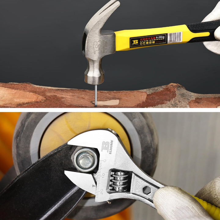 B BOSI TOOLS Juego de herramientas de 142 piezas, kit de herramient...