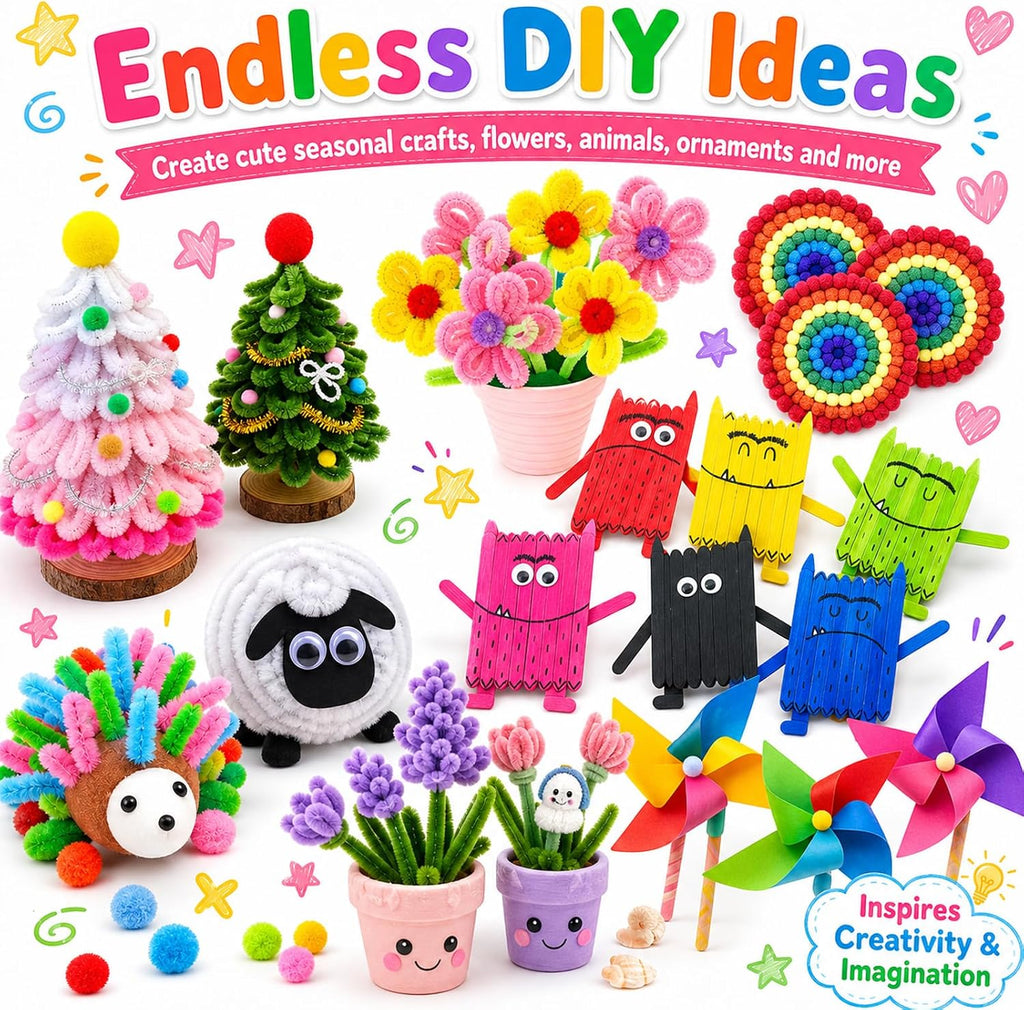 Suministros de artes y manualidades para niños - Kits de manualidades para