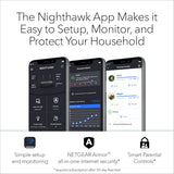 NETGEAR Router Wi-Fi Inteligente Nighthawk, R6700 - AC1750 Velocida...