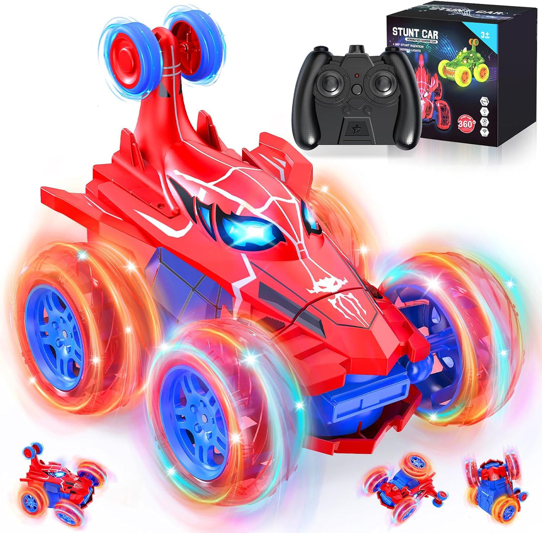 Motivekit Juguetes de auto de control remoto de araña para niños, a...