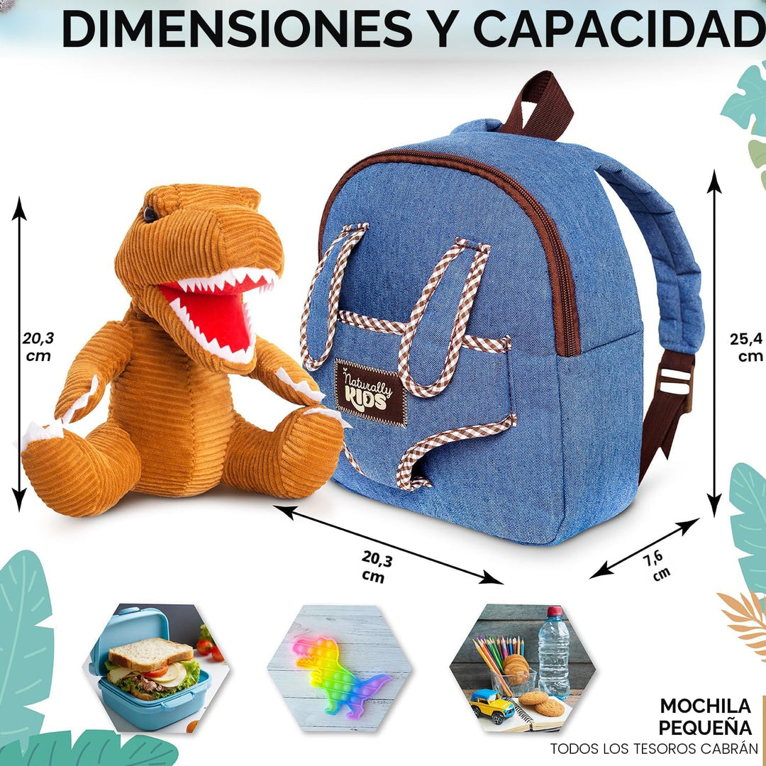 Naturally KIDS - Juguetes de dinosaurio para niños de 2 a 5 años, r...