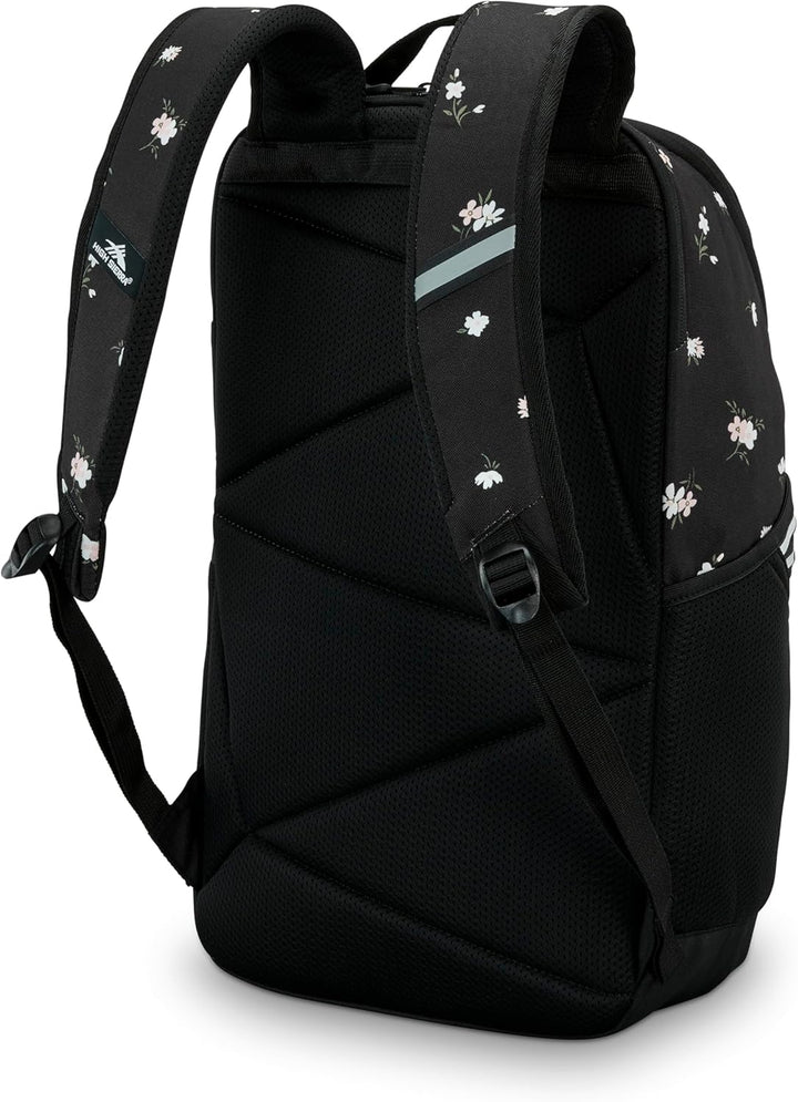 High Sierra Mochila Swoop Sg unisex, negro (Floral\/Black), Tamaño...