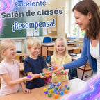 Paquete de 24 mini cubos de estrés para niños: 1.18 pulgadas, juguetes esponjosos de remolino colorido, juguetes sensoriales suaves de rebote rápido para premios silenciosos en el aula, recuerdos de