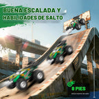 Coche de control remoto resistente todo terreno RC camión para