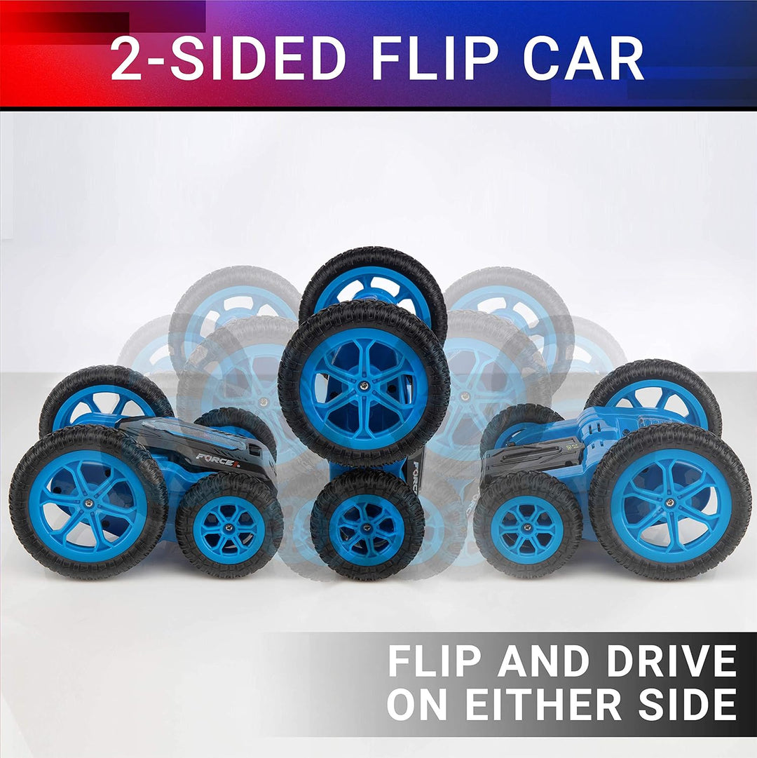 Force1 Tornado Blue - Auto de control remoto con LED para niños - C...