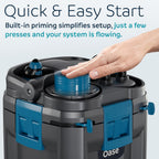 OASE BioMaster 2 Thermo 350 Filtro de recipiente para acuarios - Filtro externo de acuario con calentador integrado - Prefiltro EasyClean, funcionamiento silencioso, agua dulce y salada, hasta 90