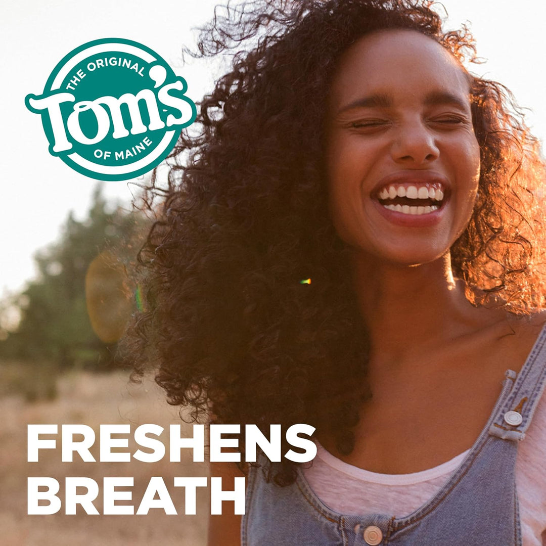 Tom's of Maine Pasta dental en gel natural, antiplaca y blanque...