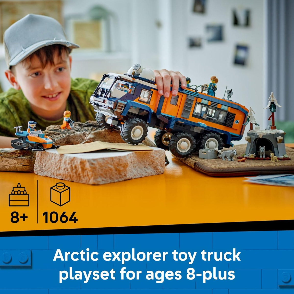 LEGO City Arctic Explorer Science Lab Truck - Juego de