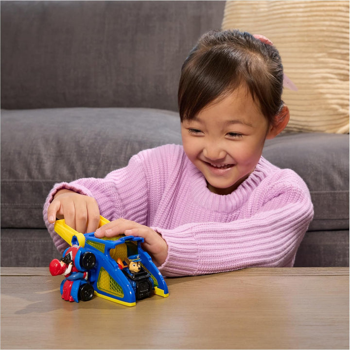 PAW Patrol Chase Pup Squad Launchers con vehículo Ryder