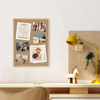 DAHAPYBOO Tablero de corcho de 24x18 para oficina con tableros de madera de