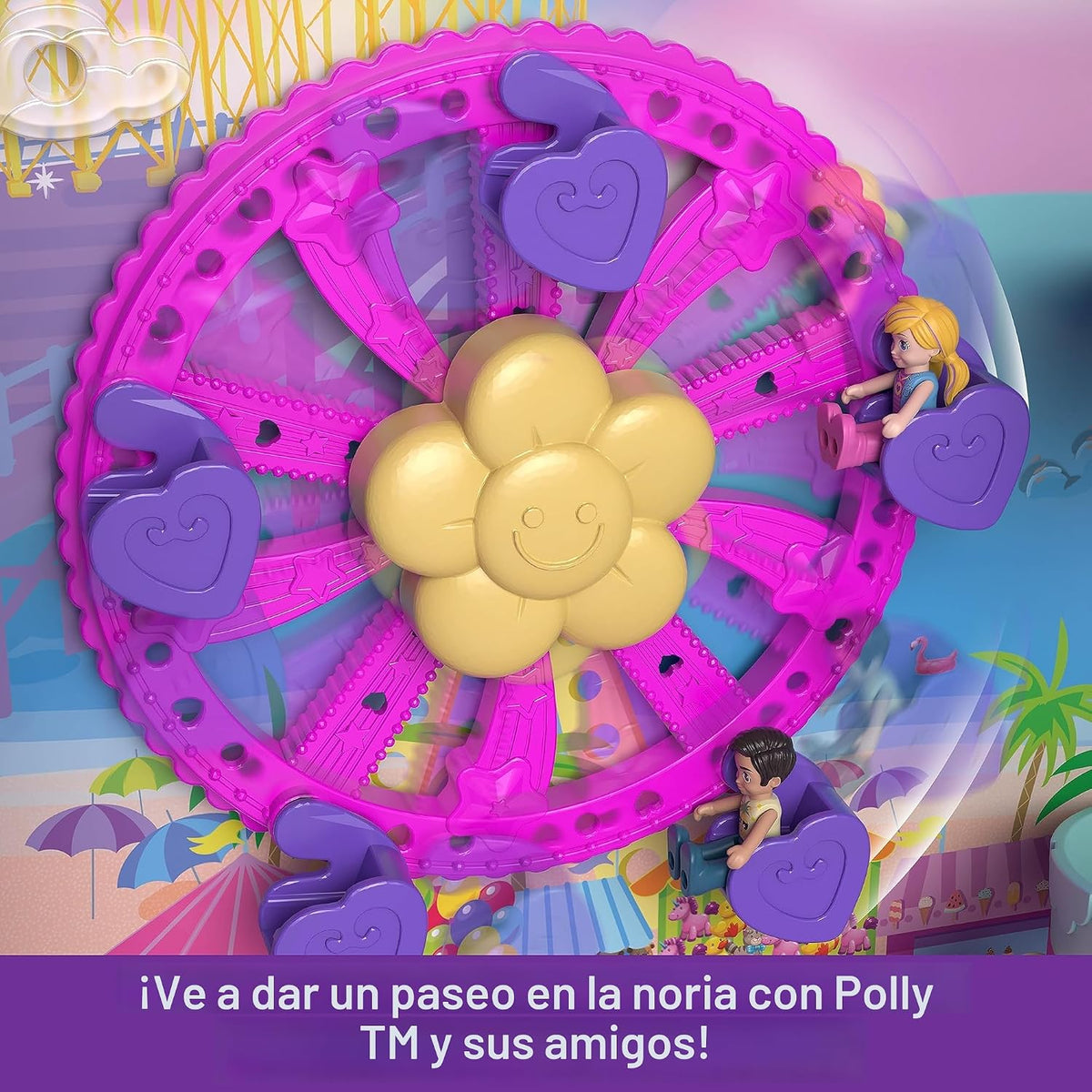 Polly Pocket Resort Roll Away Playset