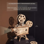 ROKR Rompecabezas de Madera 3D Vitascope para Adultos - Kits de Construcción de Modelos Construcción Mecánica para Adultos para Construir, Rompecabezas Educativo Kits de Manualidades DIY, Regalos de