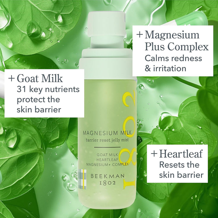 Beekman 1802 Magnesio Milk Barrera Reset Jelly Face Mist \u2013 Spr...