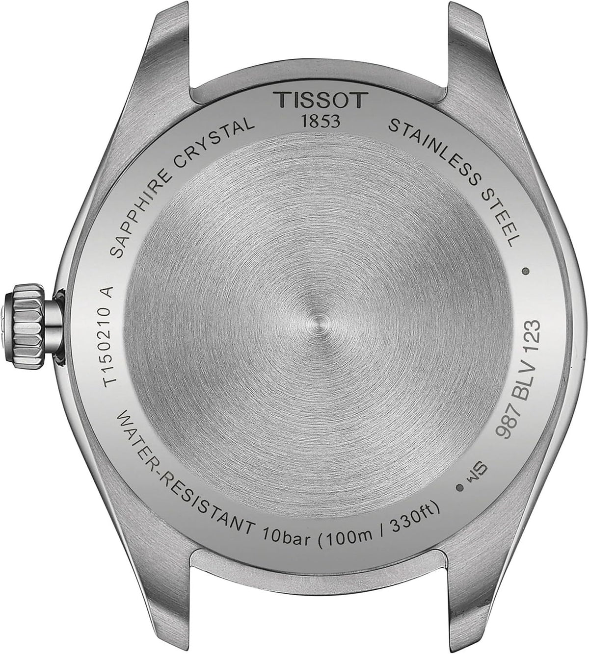 Tissot PR 100, cuarzo suizo, 1.339 in, esfera de nácar, reloj para mujer