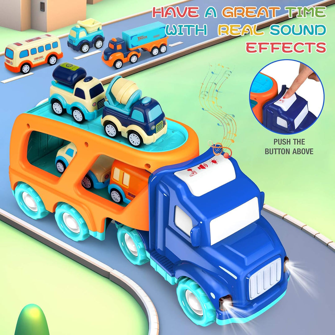 Paquete de 9 autos de juguete para niños y niñas de 2, 3, 4, 5 años...