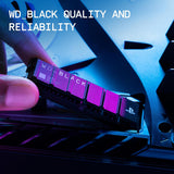 WD_BLACK 1TB SN850P NVMe M.2 SSD con licencia oficial de expansión...