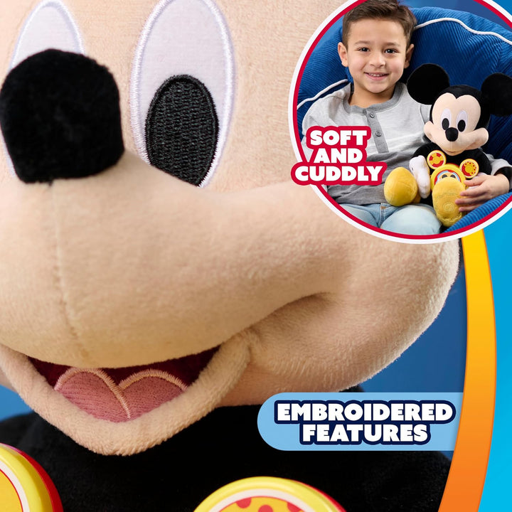 Just Play - Peluche interactivo de Mickey Mouse de Disney
