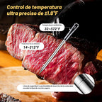 Wireless Meat Thermometer con 4 Probes, INKBIRD WiFi Meat Thermometer Digital Wireless para Rotisserie Grill Oven,Unlimited Range Dishwasher Waterproof Bluetooth Thermometer para iOS & Android