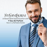 Y by Yves Saint Laurent - Eau de Parfum para hombre, espray de viaj...