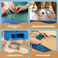 Chompshop Maker Bundle – Sierra ChompSaw segura para niños con juego de accesorios de mesa y libro de trabajo del inventor | Kit de construcción de cartón STEM & STEAM para niños y niñas a partir de 8 años