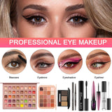 Kit de maquillaje todo en uno para mujer, kit completo de maquillaj...