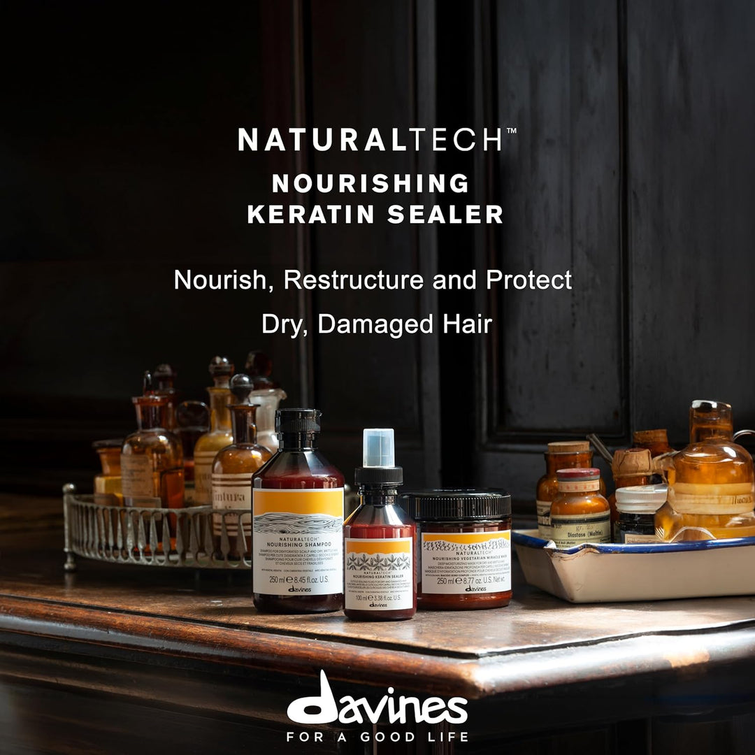 Davines Naturaltech - Sellador de queratina nutritivo, suavizante s...