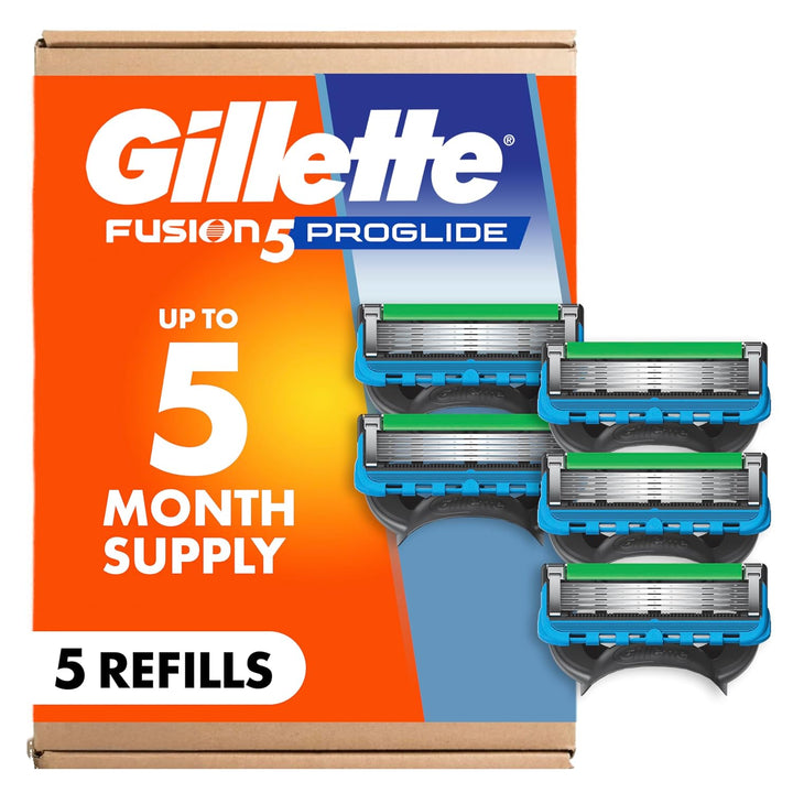 Gillette Fusion5 ProGlide - Recambios de maquinilla de afeitar para...