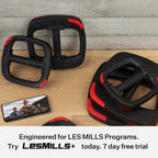 Les Mills SMARTBAR Discos de Peso Ergonómicos de Doble Propósito